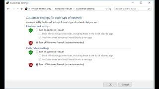 How to Turn Off/On Windows Firewall in Windows 10/8.1/7