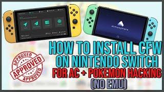 How to Install Custom Firmware on Switch For ACNH + Pokemon Hacking (NO EMU) FULL SETUP! (2021)