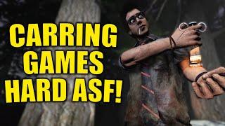CARRYING GAMES HARD ASF! Survivor Gameplay Dead By Daylight