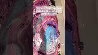 Lush big aubergine bath bomb review / demo