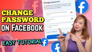 PAANO MAGPALIT NG PASSWORD SA FACEBOOK | CHANGE PASSWORD ON FACEBOOK | Riencyll Cabile