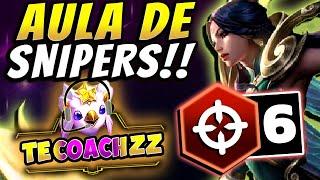 TFT - E DANDO DICAS!! AULINHA DE 6 SNIPERS PARA NOSSO VIEWER