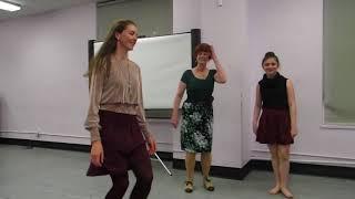 UM MGU Bealtaine 2018-Ripley Grier Studios 4/30/18  Spontaneous dance, 3 generations