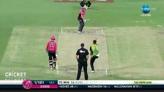 Sydney Sixers v Sydney Thunder, BBL|07