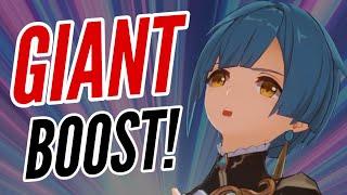 GET GIANT BOOST IN DAMAGE WITH THIS XINGQIU BUILD | GENSHIN IMPACT