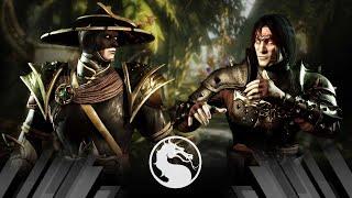 Mortal Kombat X - Dark Raiden Vs Dark Emperor Liu Kang (Very Hard)