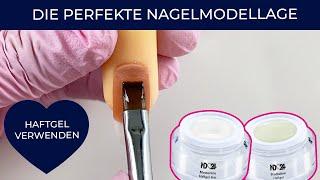 Die perfekte Nagelmodellage: Haftgel verwenden