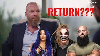 Triple H on possibly bringing back Bray Wyatt, Sasha Banks, and Braun Strowman to WWE 2022