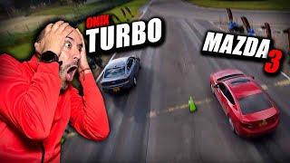 ONIX TURBO  MAZDA 3  Drag Race cuarto de milla #fullcars #batallas