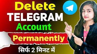 How To Delete Telegram Account Permanently | Telegram Account Delete Kaise kare 2022