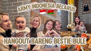 MINI VLOG | KE RESTORAN KOREA BARENG BESTIE BULE #vlog #shorts #shortvideo #bule #baby #korean #army