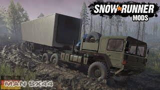 New Off Road Truck Mod: MAN SX44 6x6 (KAT) for SnowRunner | BabooWik