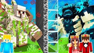 Ich CHEATE mit meiner PRO MAMA in einem MUTANTEN MOB BATTLE! - Minecraft 