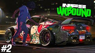 Need for Speed Unbound Gameplay Walkthrough Part 2 - Done Wrong in the 400Z...