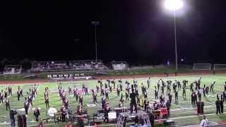 Lee's Summit North Marching Band Halftime 2013