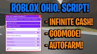 Roblox Ohio Script GUI / Hack (INFINITE CASH, AUTOFARM, AIMBOT, AND MORE) *PASTEBIN*