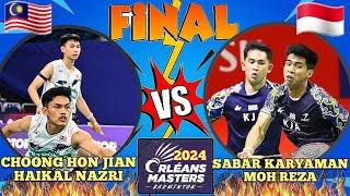 (FINAL)CHOONG HON JIAN-HAIKAL NAZRI MUNCUL JUARA‼️AKSI LUAR BIASA PERMAINAN CHOONG-HAIKAL🫡‼️