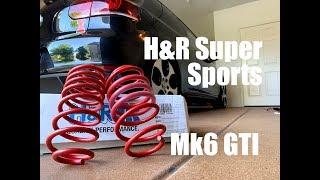 Mk6 GTI H&R Super Sport Springs