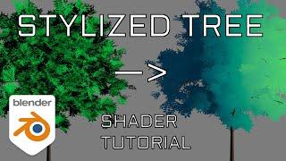 Building a Fancy Stylized Tree Shader in Blender 3.2