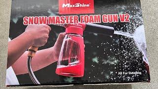 Max Shine Snow Master Foam Gun V2 vs Day Shake VS Stipt Foam Pistol.