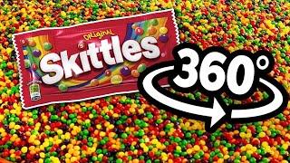 50,000 Skittles POV - 360° Video 