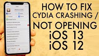 How To FIX Cydia Crashing / Not Opening! (2020)