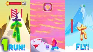 Blob Runner 3D Gameplay -  All Levels Walkthrough Part 1 (Android, iOS)