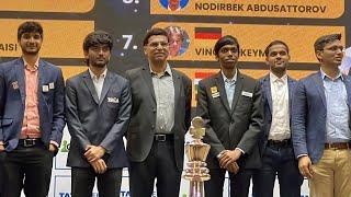 Vishy, Gukesh, Pragg, Vidit, Arjun and Hari are here in Kolkata | Tata Steel Chess India