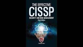 Navigation between topics of The Effective CISSP: Security and Risk Management, in the Kindle.