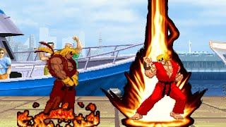 Mugen - Street Fighter - Super Ken vs. Evil Ken - A battle for the ages