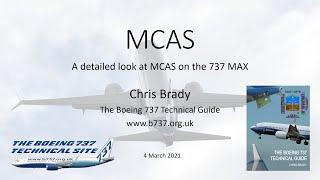 MCAS in detail on the 737 MAX