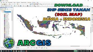 Download SHP Jenis Tanah (Soil Map) Dunia - Indonesia | GIS | Bang kEdan