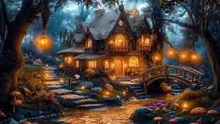 Enchanted Forest | COZY FAIRY COTTAGE | Magical Fantasy Music & Ambience