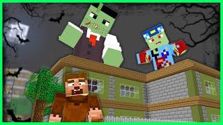 ZOMBİ KEMAL VE KEREM KOMİSER AİLESİ ŞEHRİ ELE GEÇİRİYOR FİLMİ!  - Minecraft ZENGİN FAKİR HAYATI