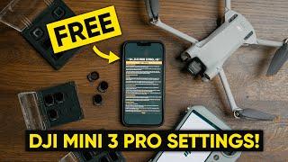 DJI Mini 4 Pro & DJI Mini 3 Pro | Must Have FREE Cheat Sheet - Free Download