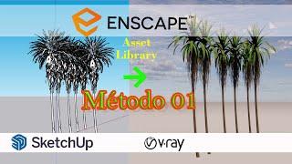 Enscape 3.1.0  Custom Asset Library Editor  - Activos personalizados