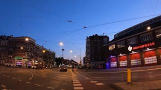 Cycling in Amsterdam by night, August 13th 2021