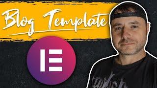 How to create a custom blog template using Elementor Pro | WordPress | Beginner | Container Widget