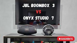 JBL BOOMBOX 3  VS  HARMAN KARDON ONYX STUDIO 7