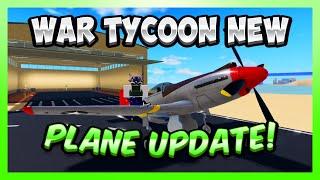 NEW PLANE UPDATE In War Tycoon! (it's not that great)