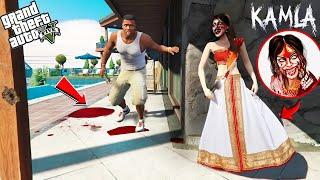 Franklin Escaping From Most Dangerous KAMLA Ghost GTA 5 || Gta 5 Tamil