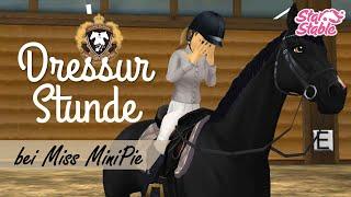 DressurStunde bei Miss MiniPie  Star Stable Realistisches Roleplay RRP [DEUTSCH] Elsa Polarstar