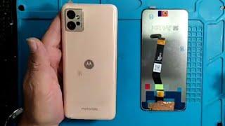 Como Trocar a Tela Frontal (  Moto G 32   )