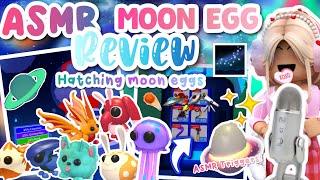  ASMR Hatching 20+ Moon Eggs in Adopt Me!  Update Review & Tingly Sounds!