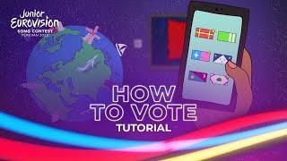 How To Vote at Junior Eurovision 2022  - Yerevan, Armenia  - #SpinTheMagic