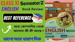 Class XI Semester II Santra Publication English Guide Book Review | Reference Book | New Syllabus