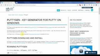 how to download puttygen