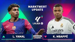 Marktwerte La Liga: Yamal auf Level mit Bellingham - Mbappe mit starkem Minus