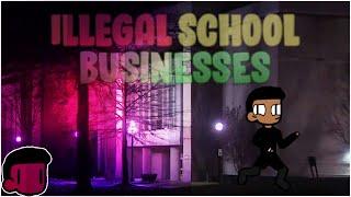 ILLEGAL School Businesses (ft. A-ronimations and Snowspire | Animated Story