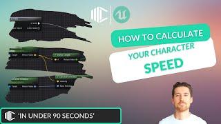 How to calculate the Speed of your character - Unreal Engine 5